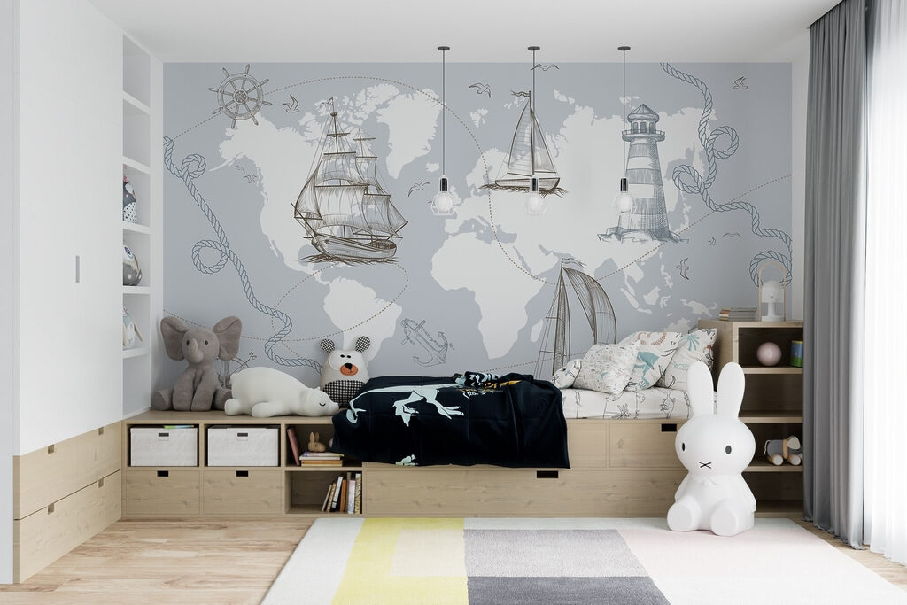 Segelschiffe um die Welt — Interieur 1