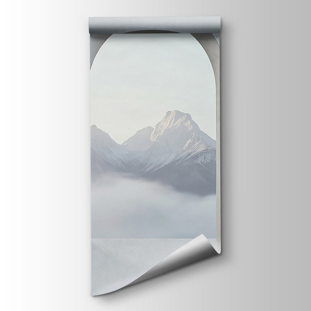 Bergblick durch Bögen — Produktansicht