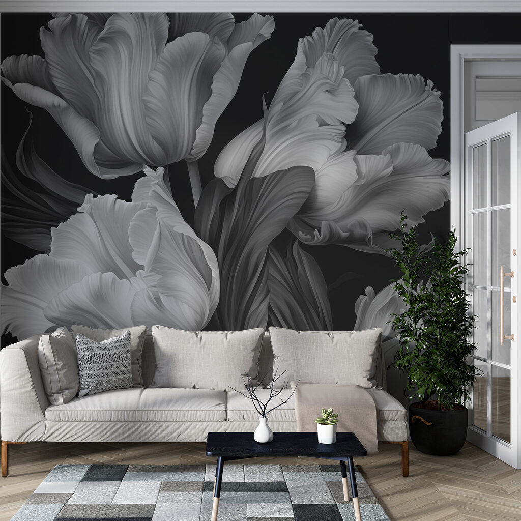 Blüten im sanften Kontrast — Interieur 3