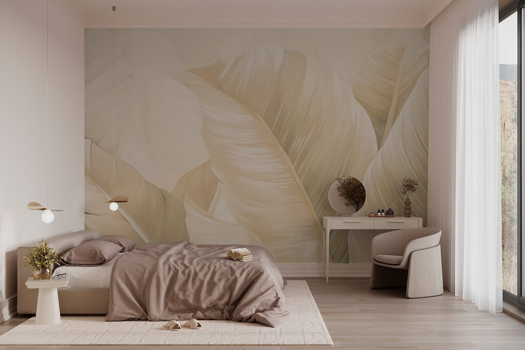 Große sanfte Blätter — Interieur 1
