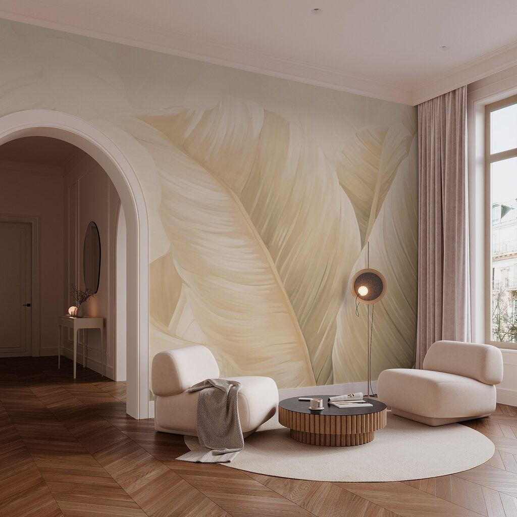Große sanfte Blätter — Interieur 2