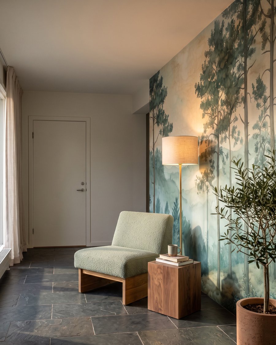 Kiefern über dem Tal — Interieur 3
