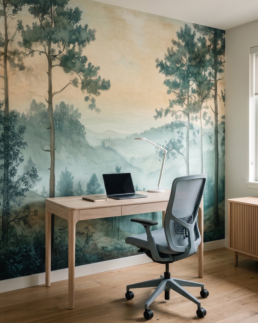 Kiefern über dem Tal — Interieur 4