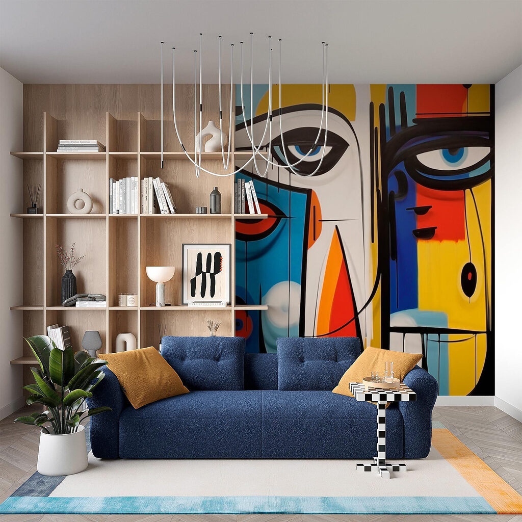 Stilisierte Gesichter — Interieur 2