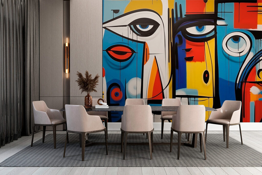 Stilisierte Gesichter — Interieur 3