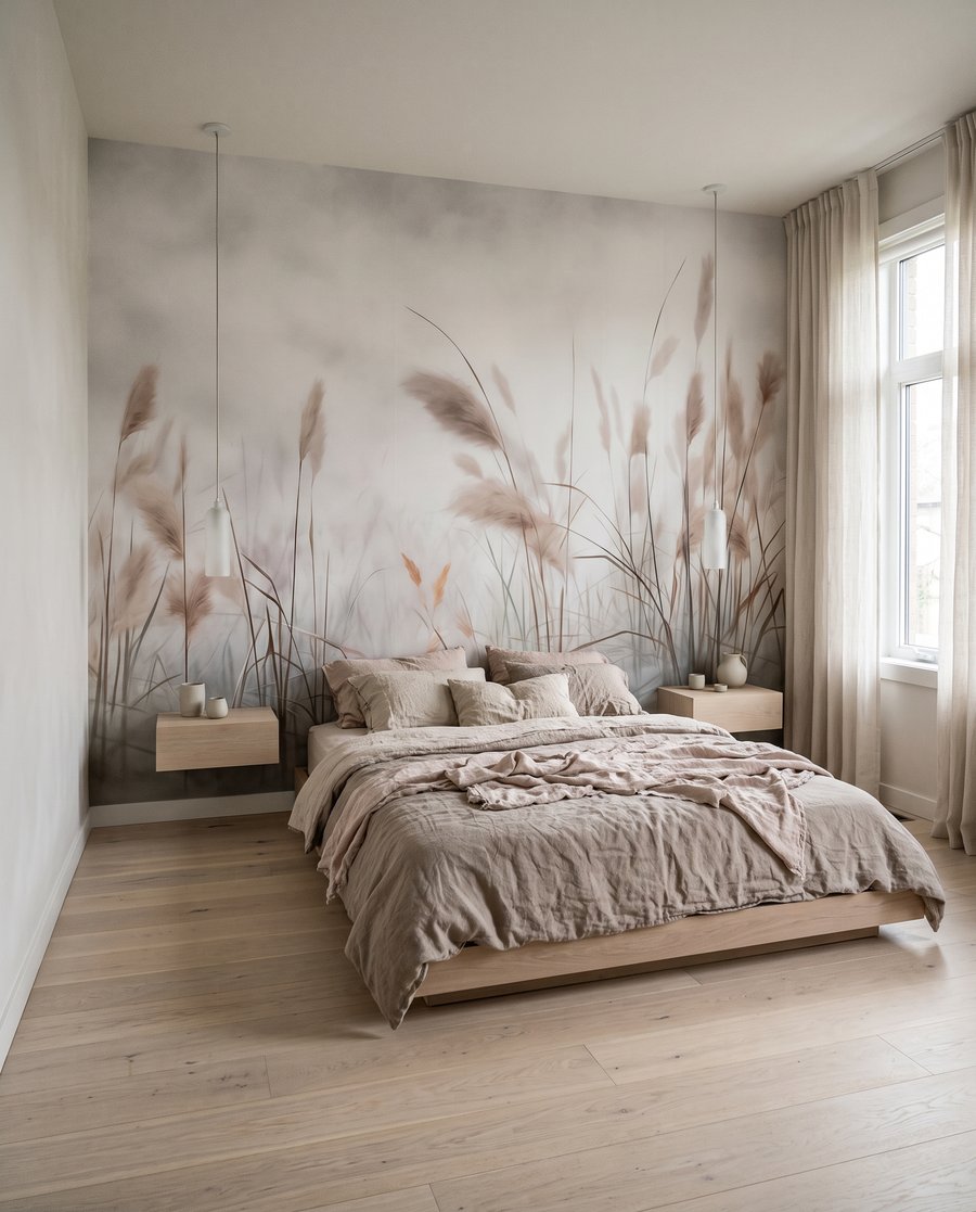 Braune Rispen im Dunst — Interieur 4
