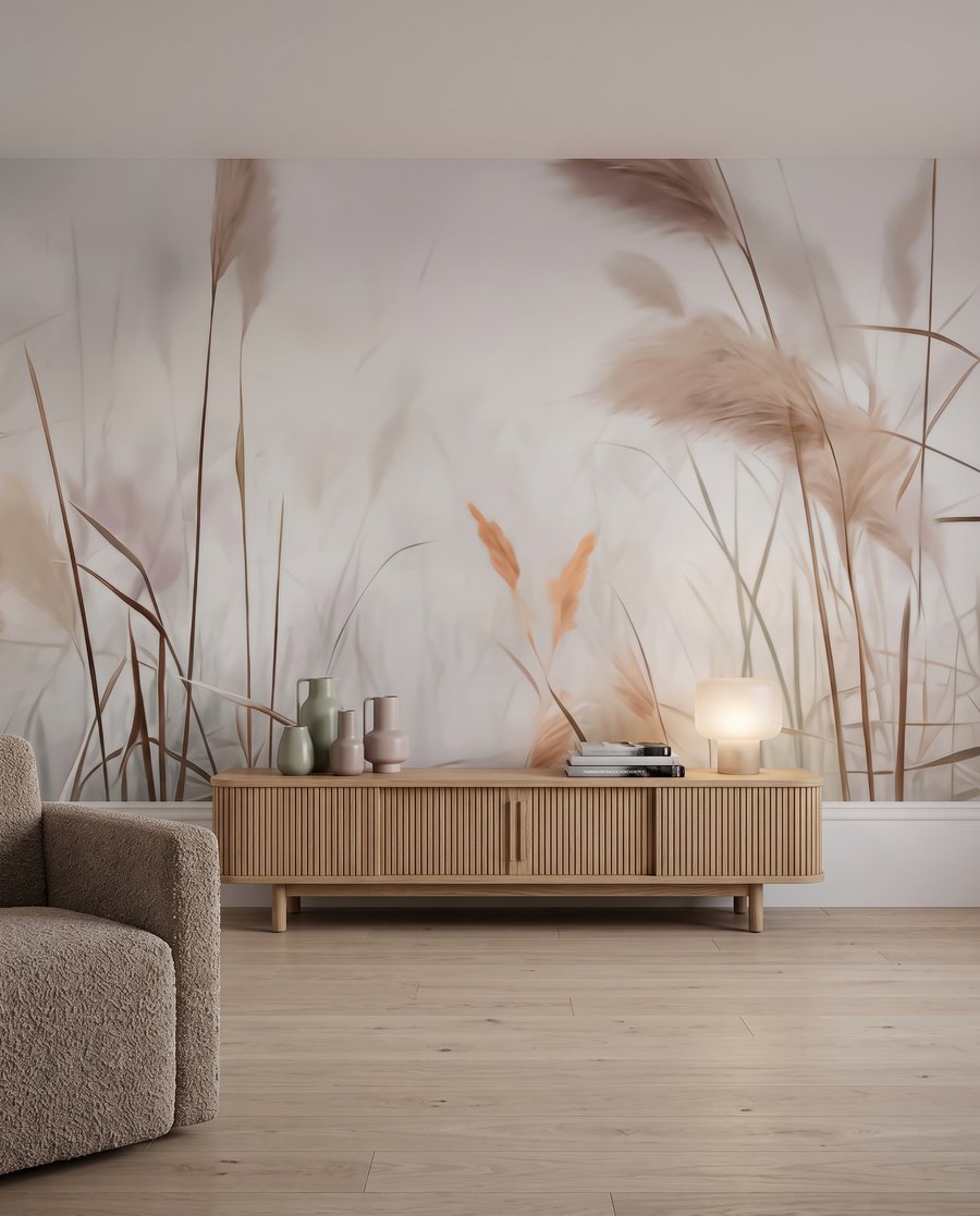 Braune Rispen im Dunst — Interieur 6