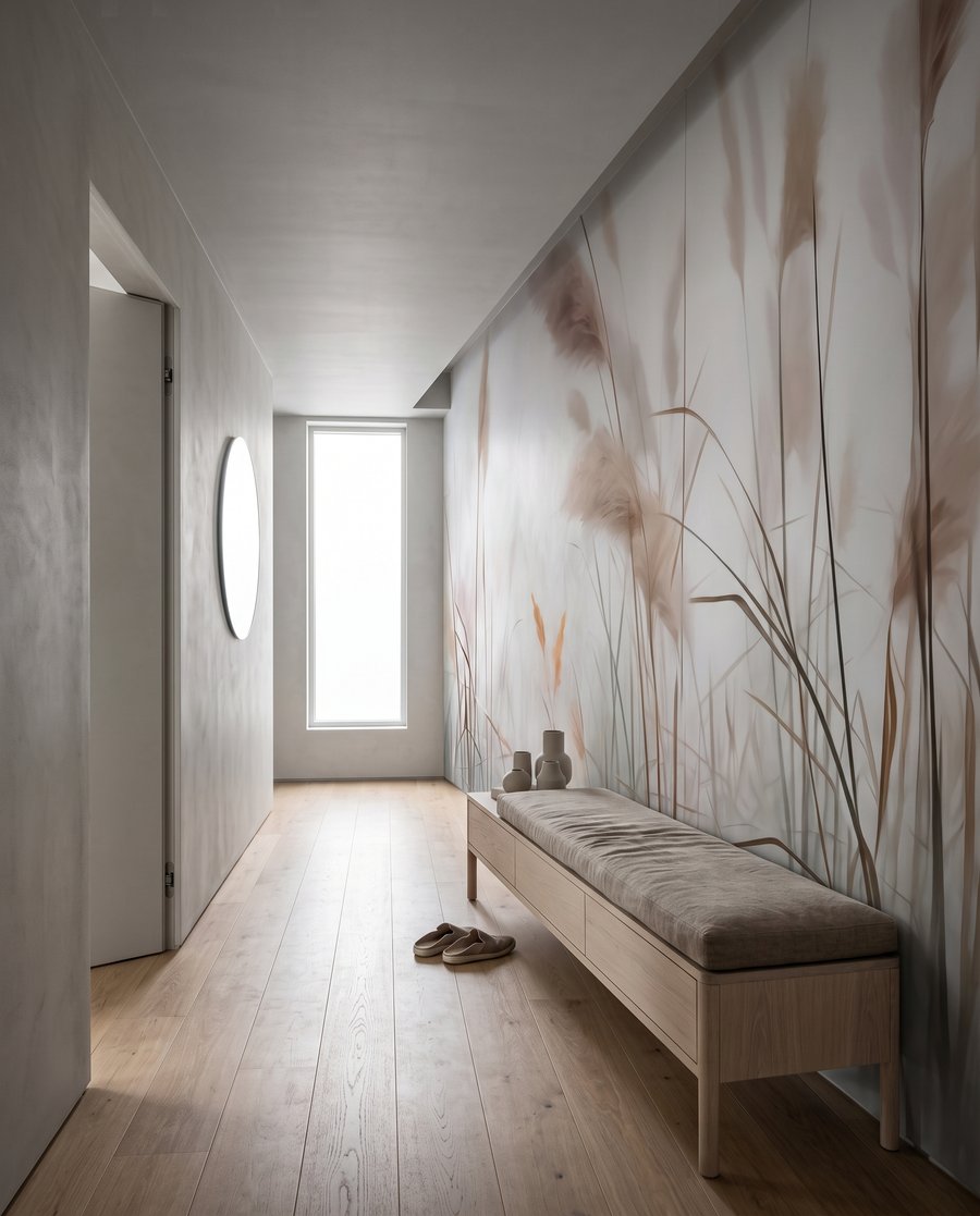 Braune Rispen im Dunst — Interieur 7