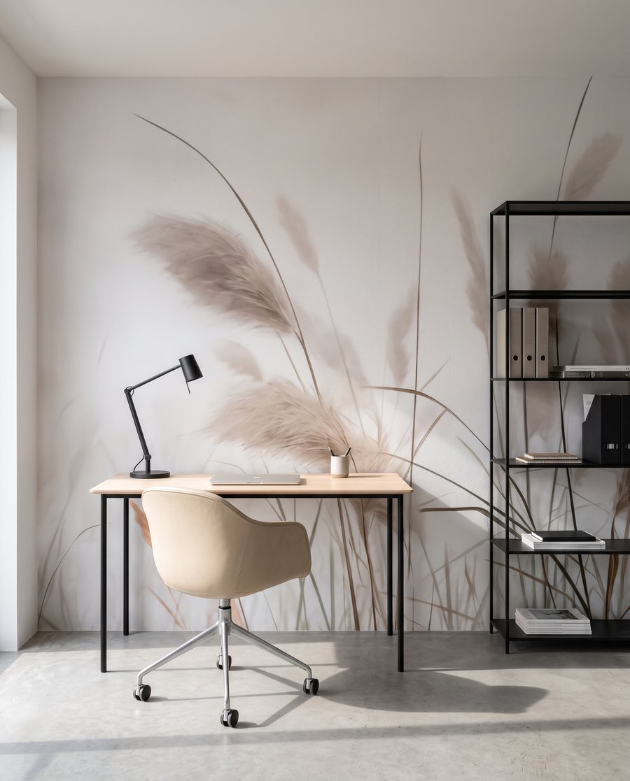 Braune Rispen im Dunst — Interieur 9