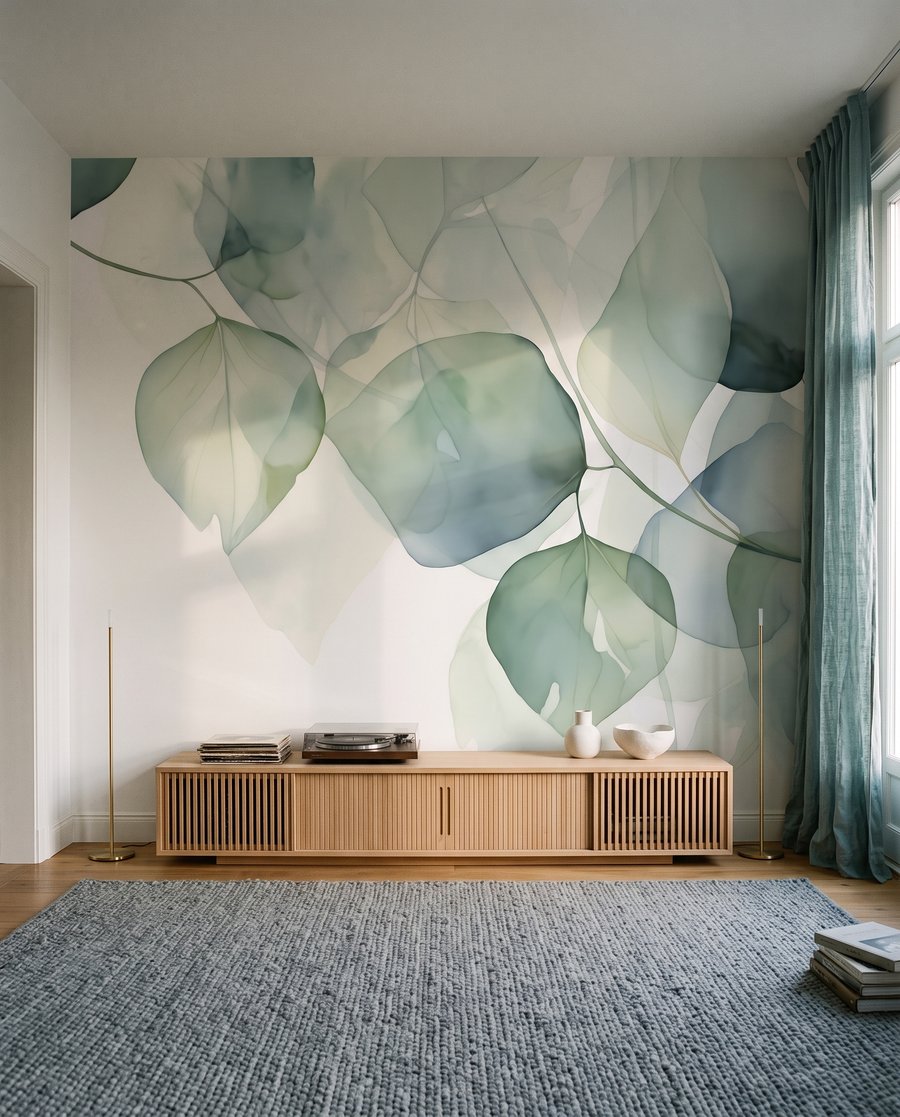 Durchscheinende runde Blätter — Interieur 5