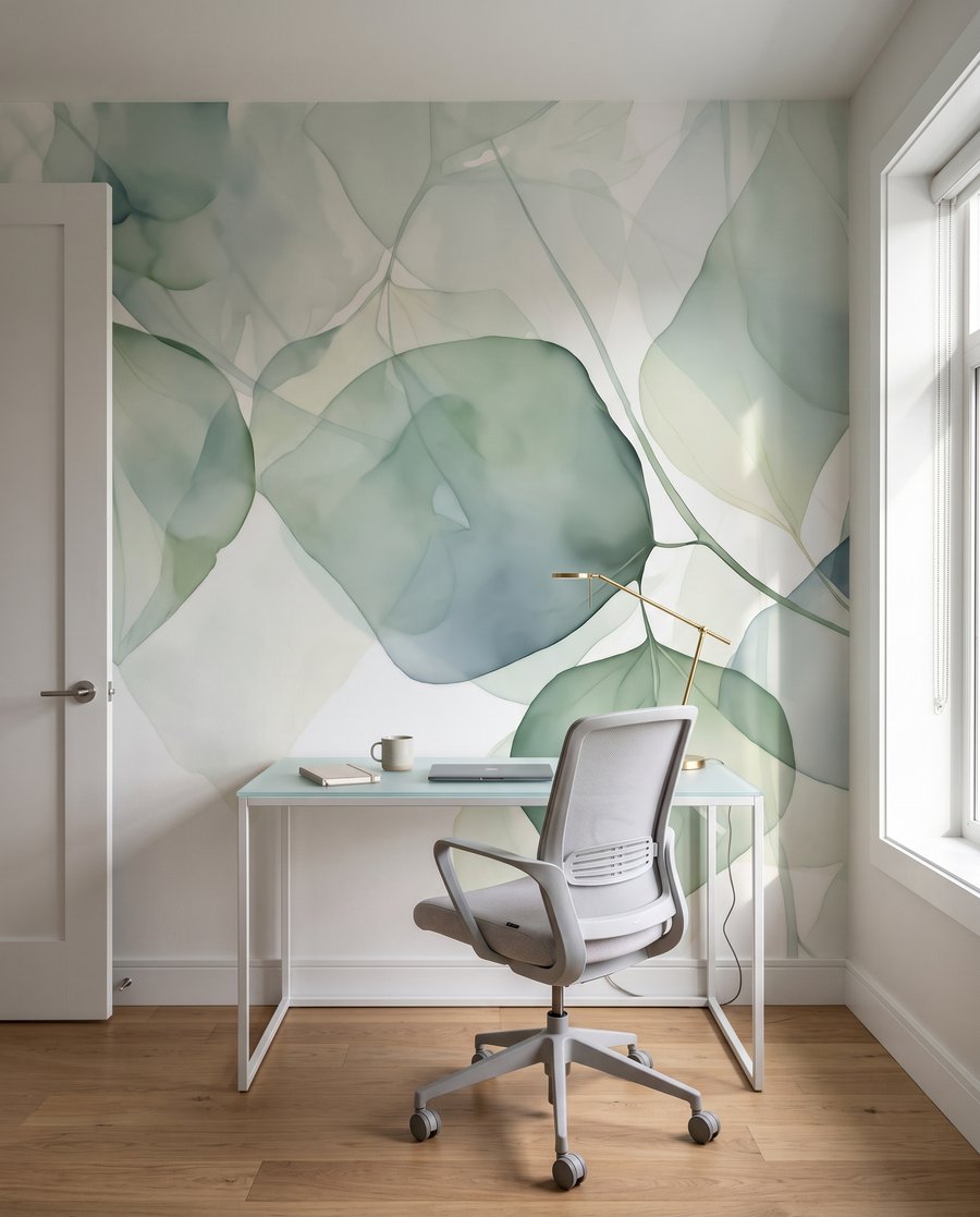 Durchscheinende runde Blätter — Interieur 8