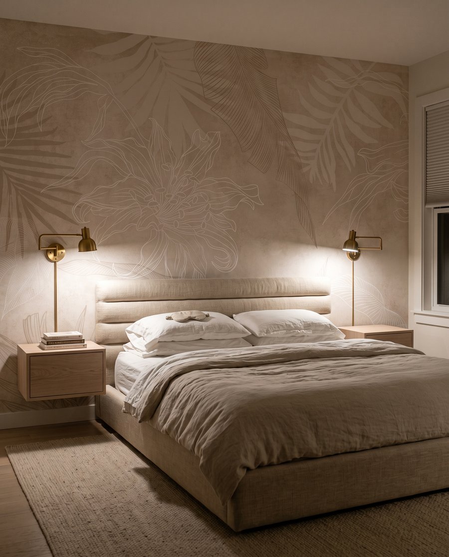 Verblasste Tropenblätter — Interieur 3