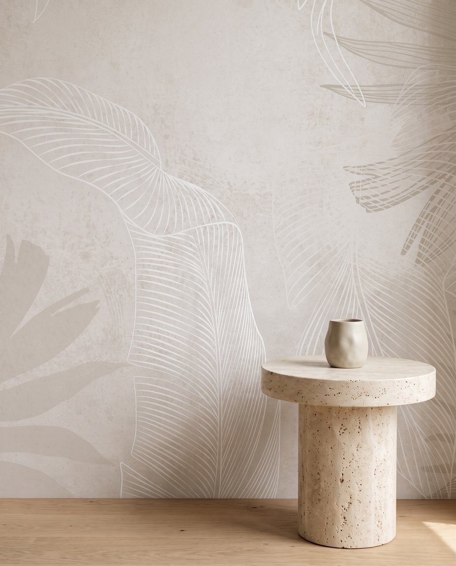 Verblasste Tropenblätter — Interieur 5