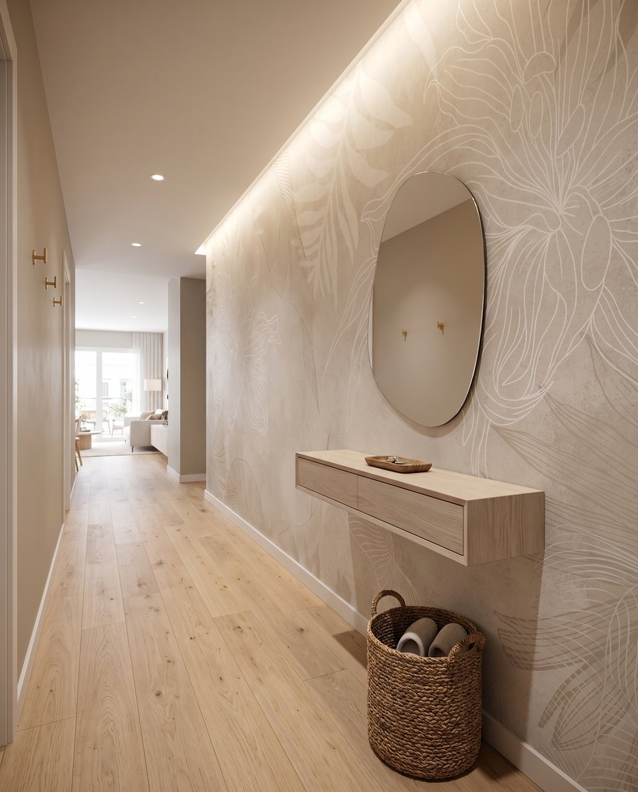 Verblasste Tropenblätter — Interieur 6