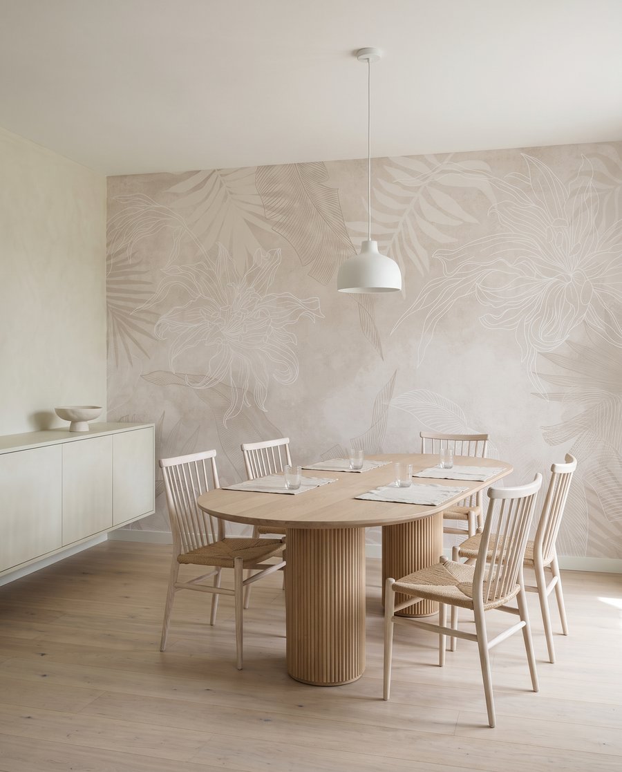 Verblasste Tropenblätter — Interieur 7