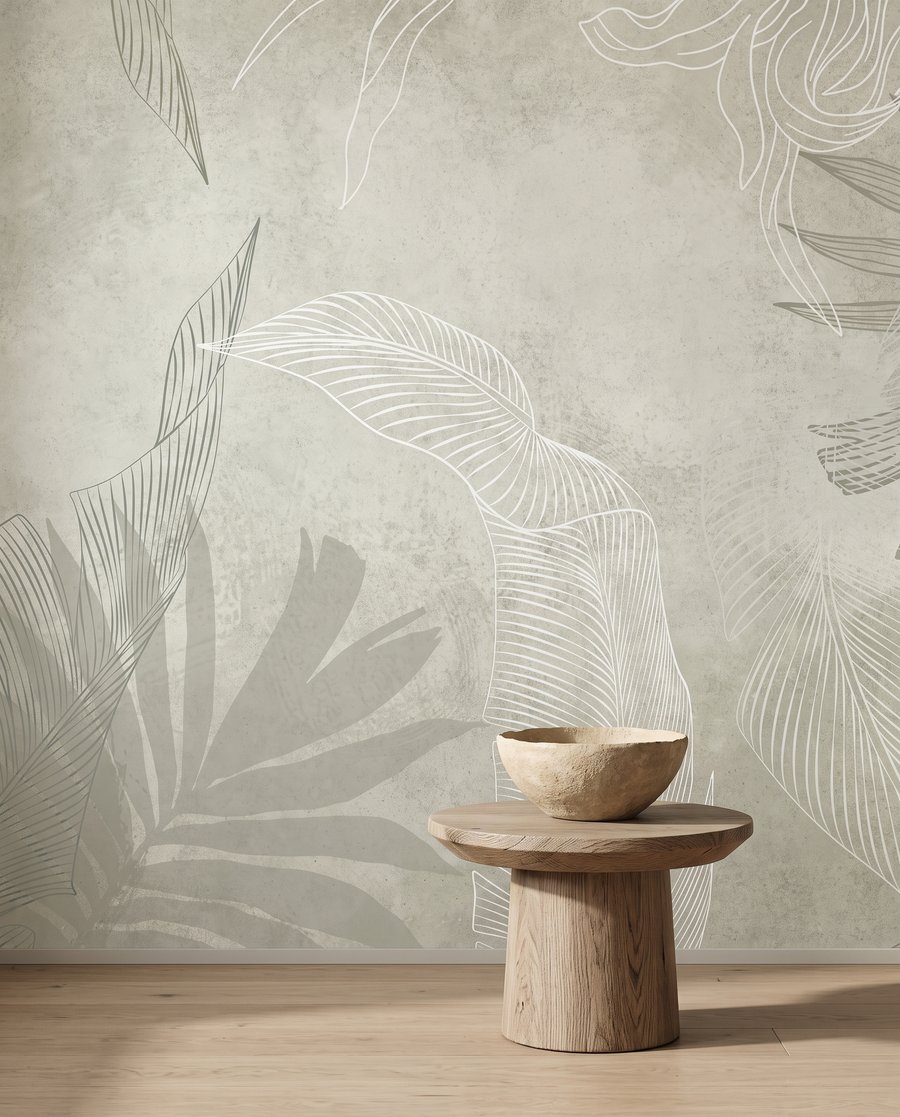 Verblasste Tropenblätter — Interieur 5