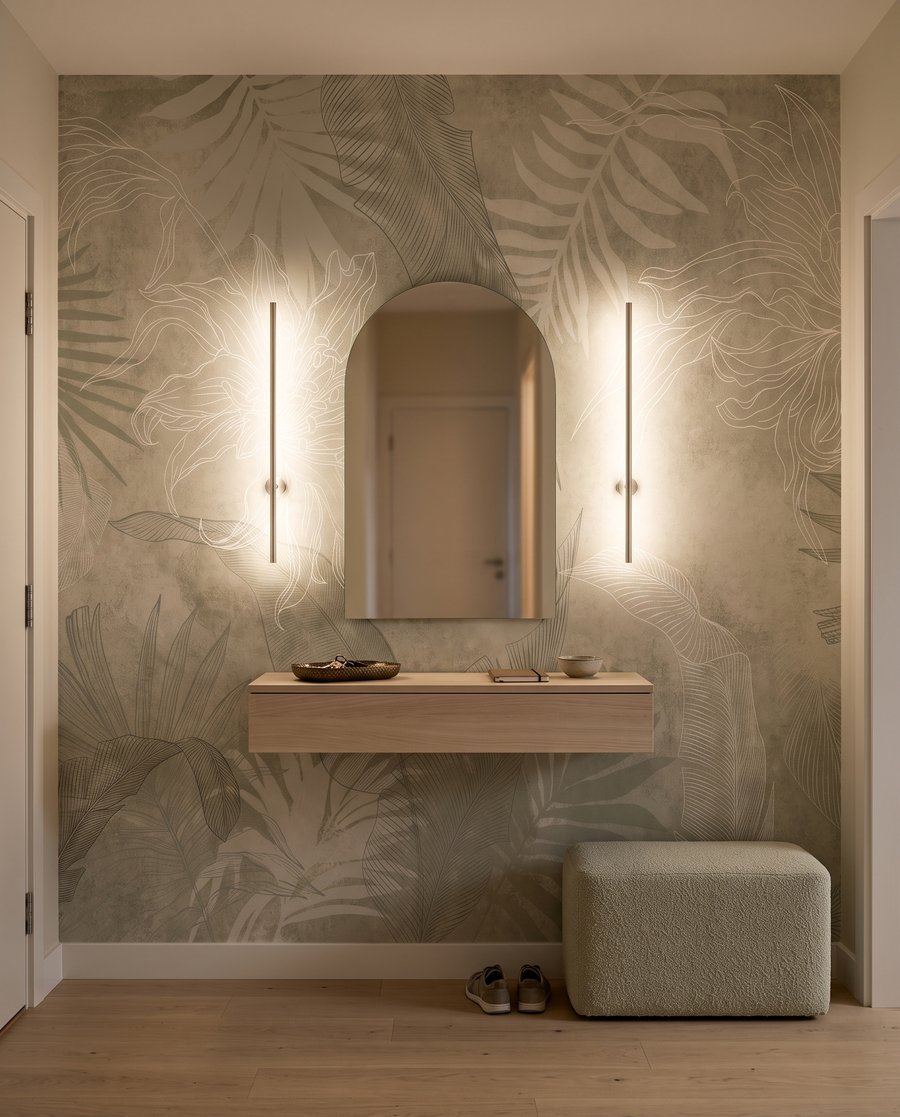 Verblasste Tropenblätter — Interieur 6