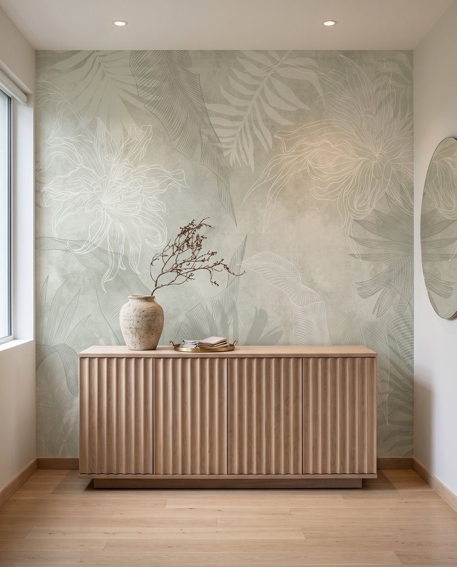 Verblasste Tropenblätter — Interieur 8