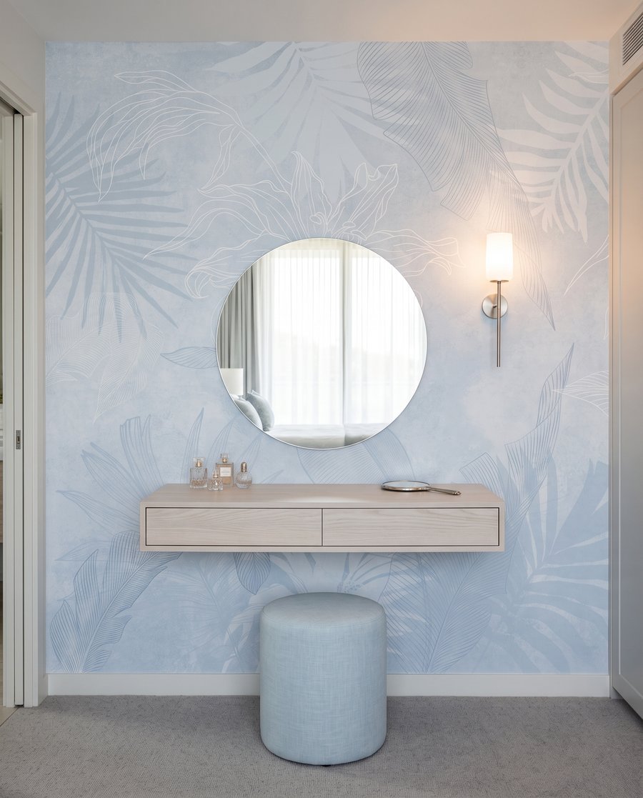 Verblasste Tropenblätter — Interieur 4
