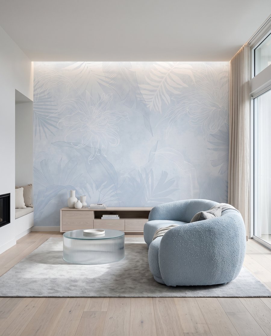 Verblasste Tropenblätter — Interieur 5
