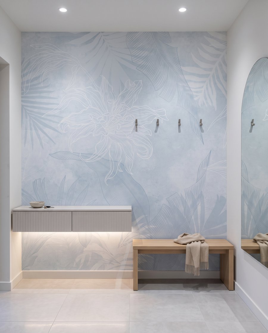 Verblasste Tropenblätter — Interieur 7