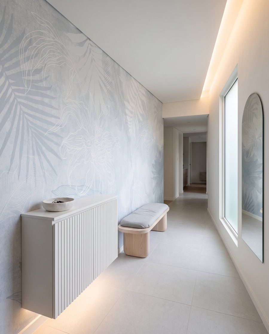 Verblasste Tropenblätter — Interieur 8