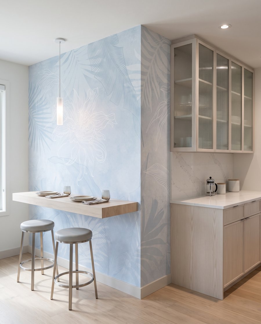Verblasste Tropenblätter — Interieur 9