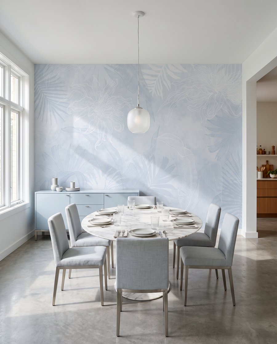 Verblasste Tropenblätter — Interieur 10
