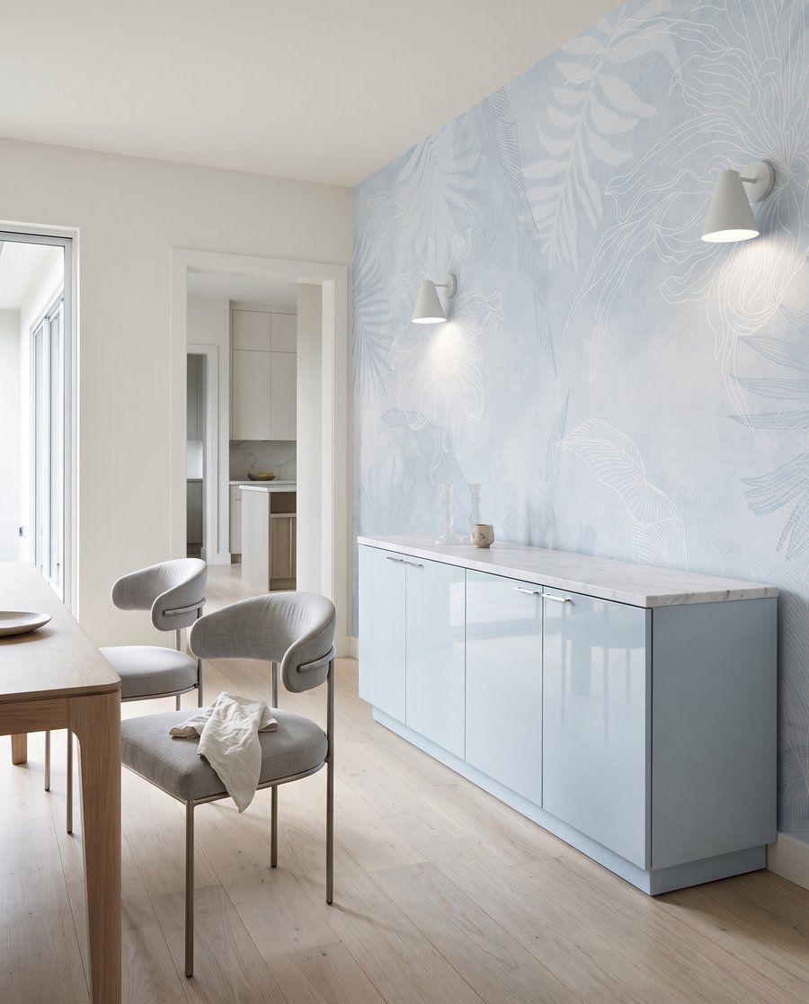 Verblasste Tropenblätter — Interieur 11