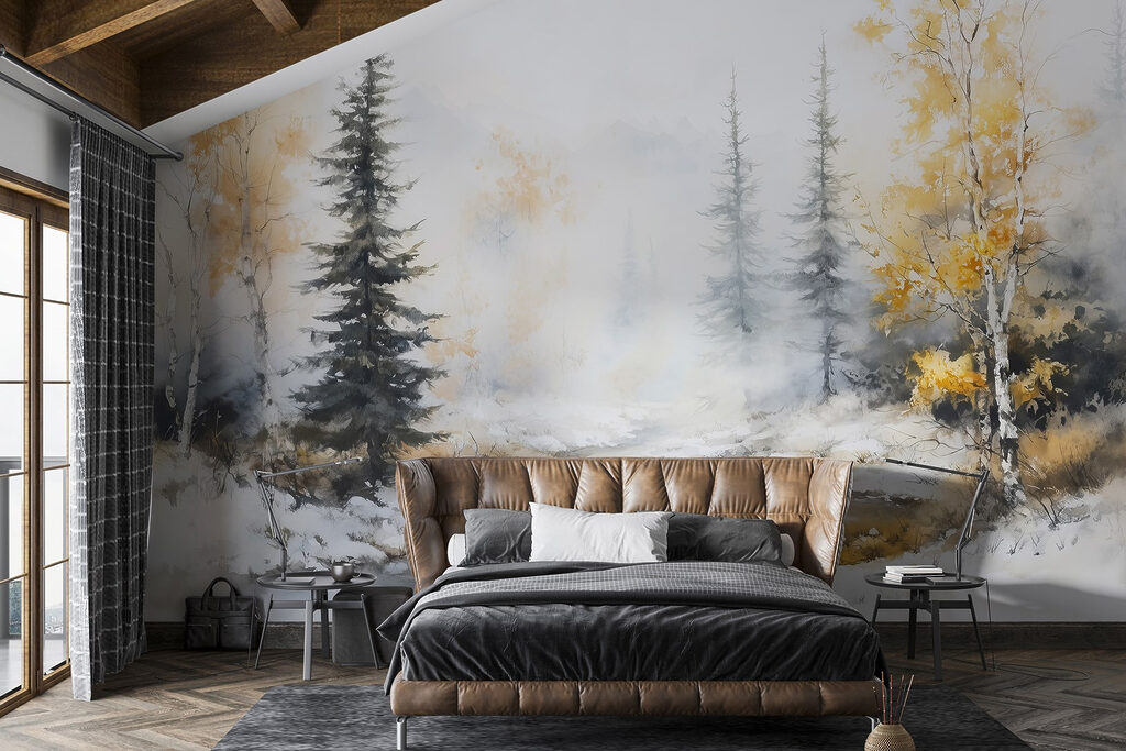 Winterbach in Aquarell — Interieur 2