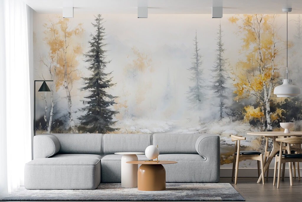 Winterbach in Aquarell — Interieur 4