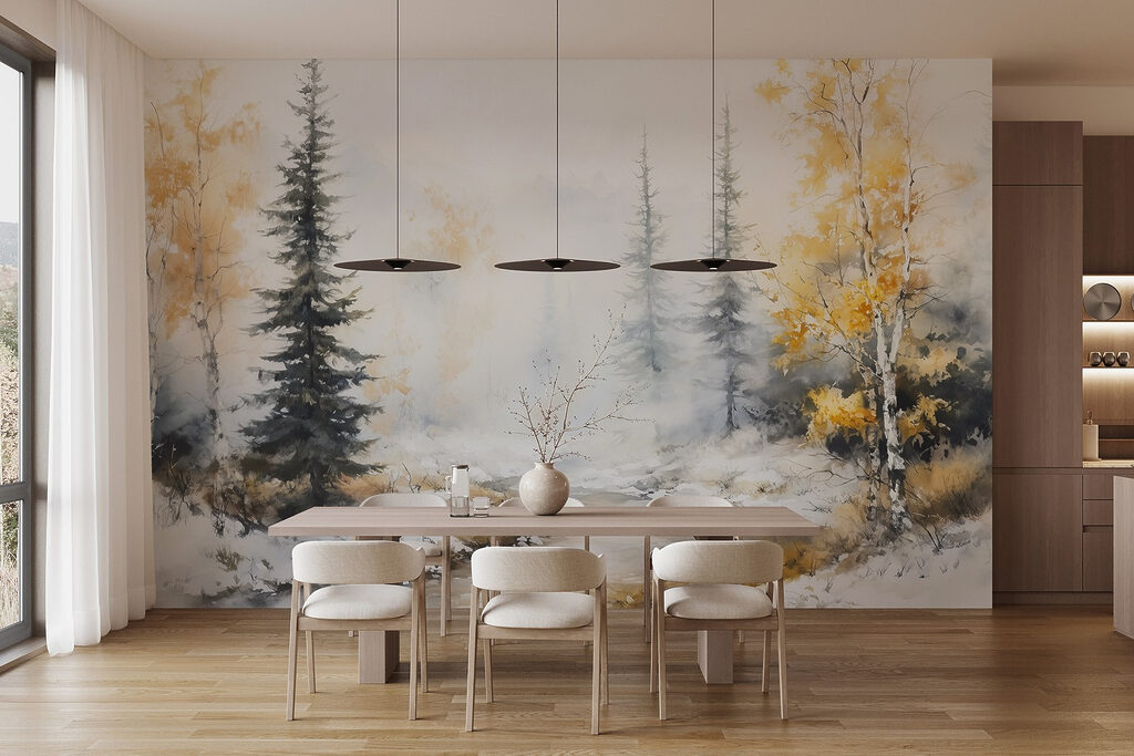 Winterbach in Aquarell — Interieur 6
