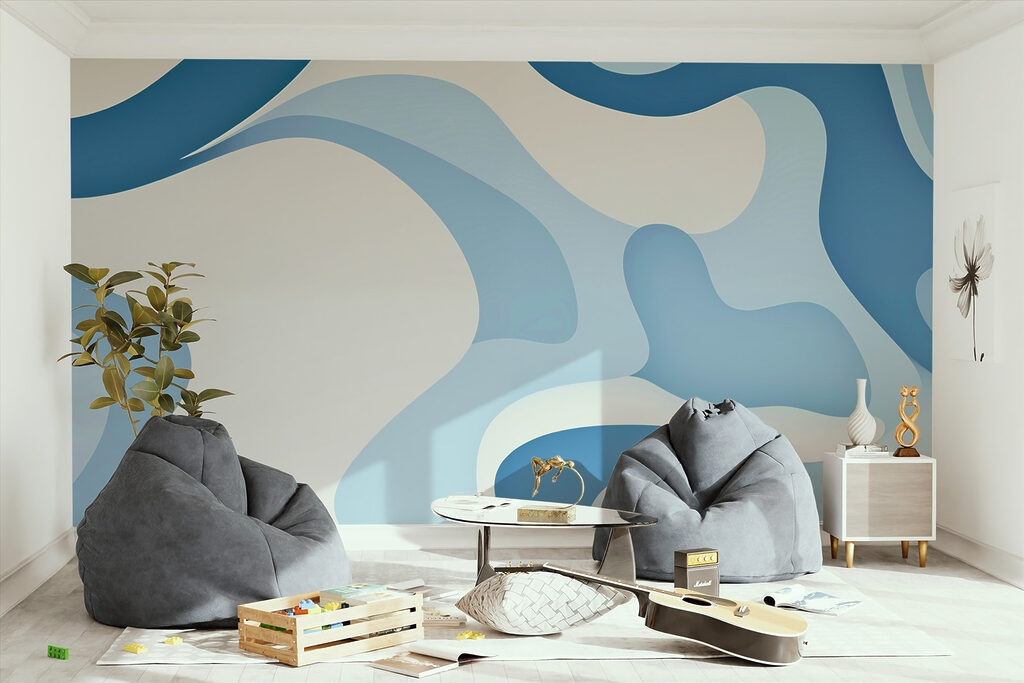 Fließende Formen in Schichten — Interieur 1