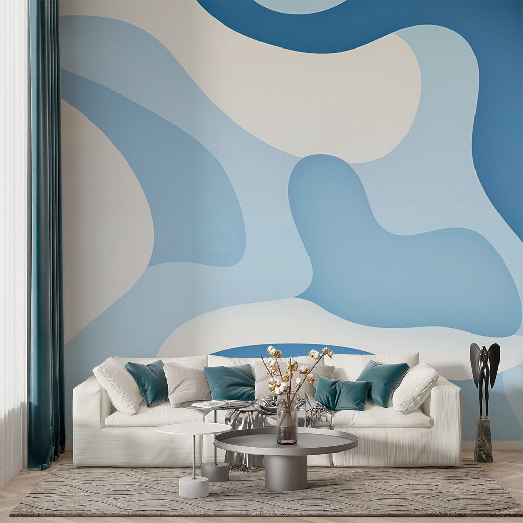 Fließende Formen in Schichten — Interieur 2