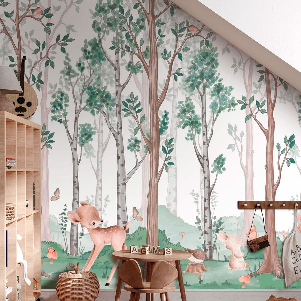 Hirsche im Wald — Interieur 2