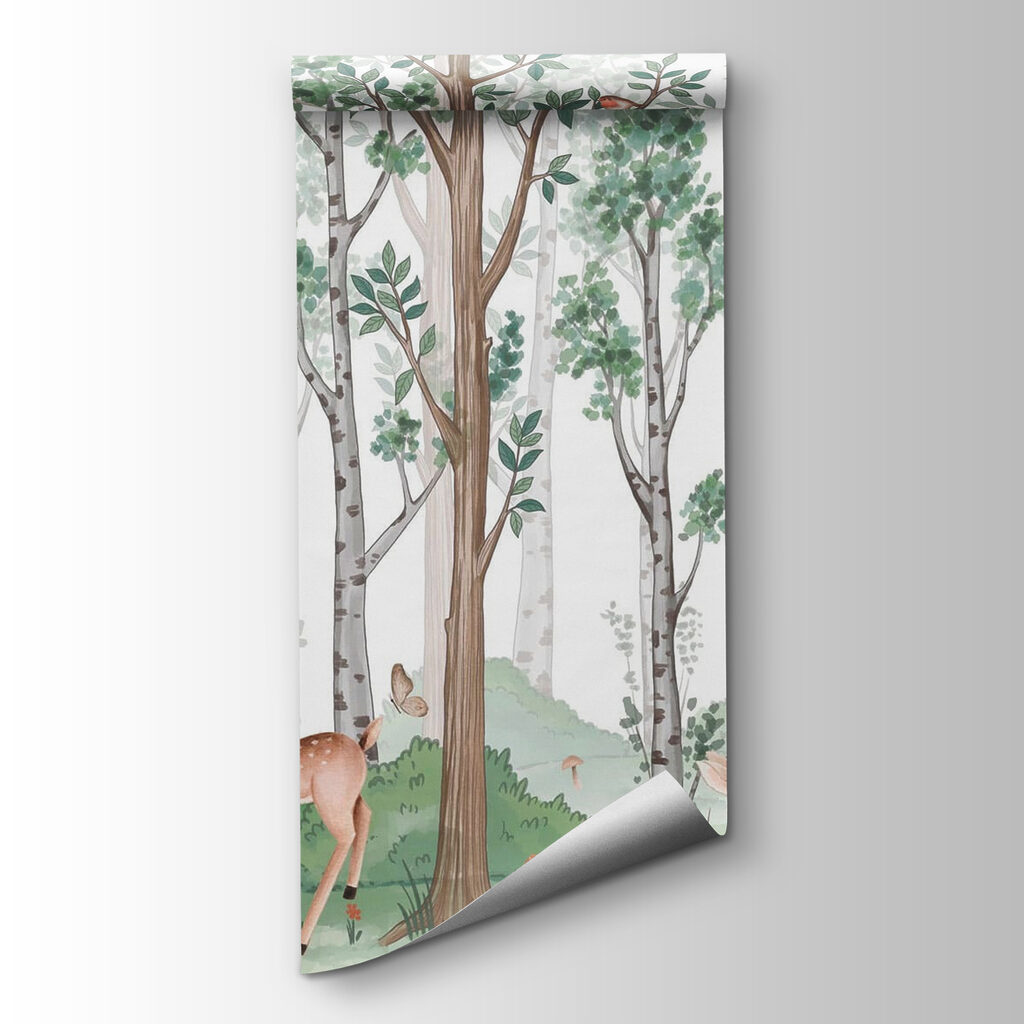 Hirsche im Wald — Produktansicht