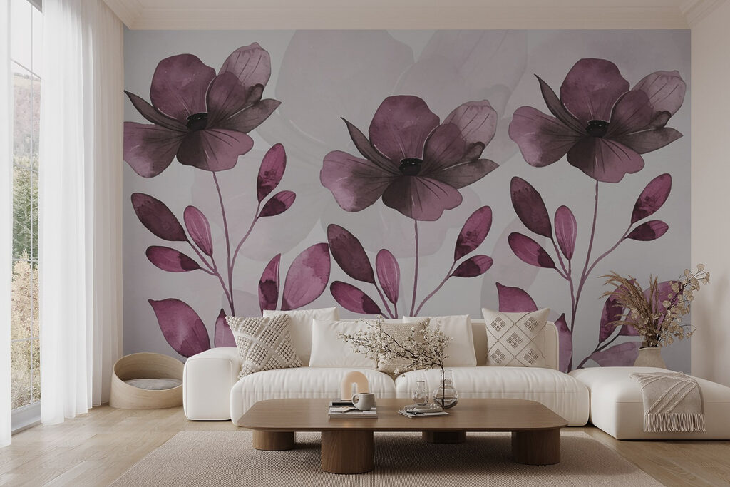 Blüten mit ovalen Blättern — Interieur 1
