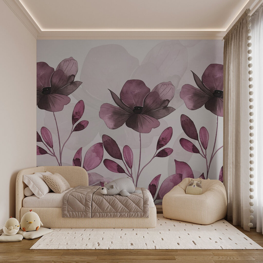 Blüten mit ovalen Blättern — Interieur 2