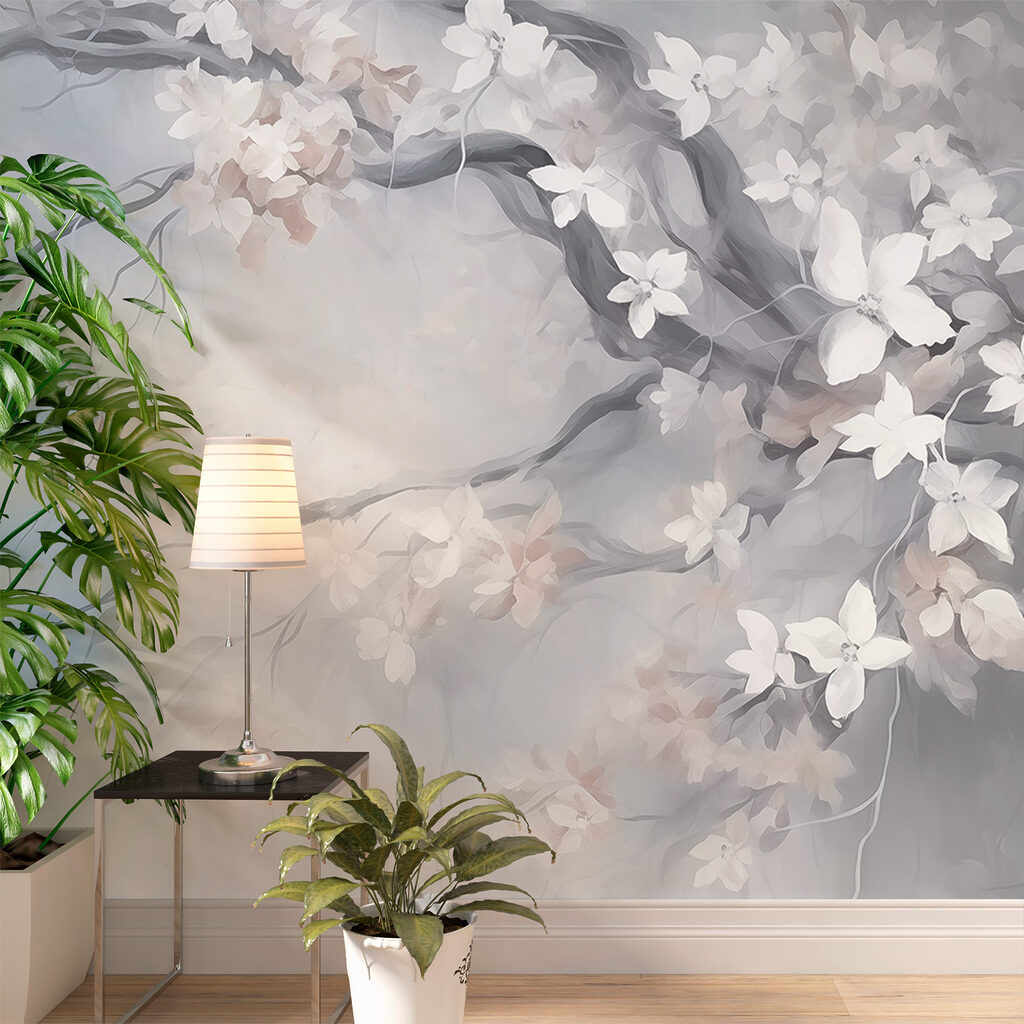 Blütenzweige im Dunst — Interieur 2
