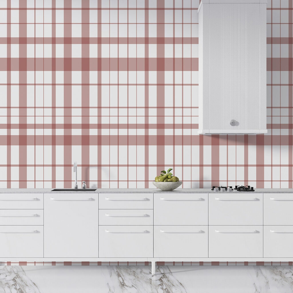 Ruhiges Karomuster — Interieur 1