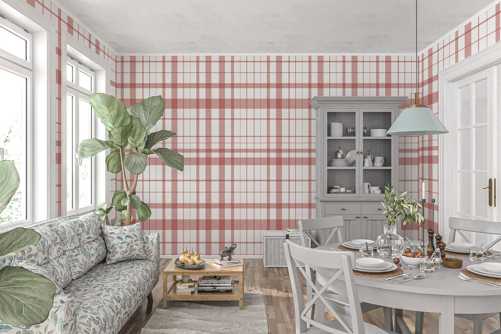 Ruhiges Karomuster — Interieur 2