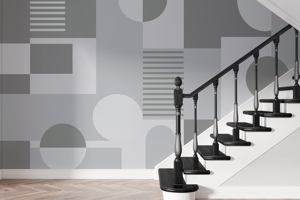 Geometrische Collage — Interieur 2