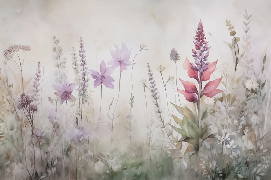 Wiesenblumen — ganzes Design