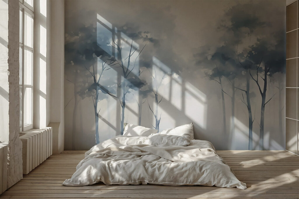 Durchblick im Nebelwald — Interieur 1