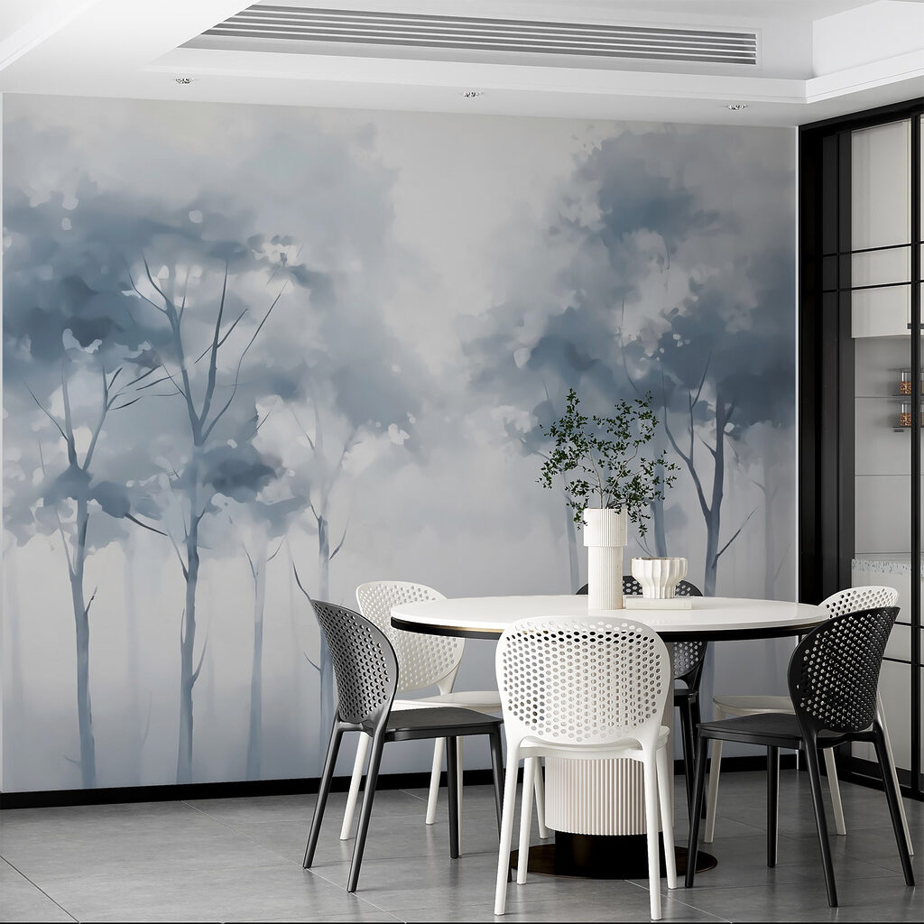 Durchblick im Nebelwald — Interieur 2