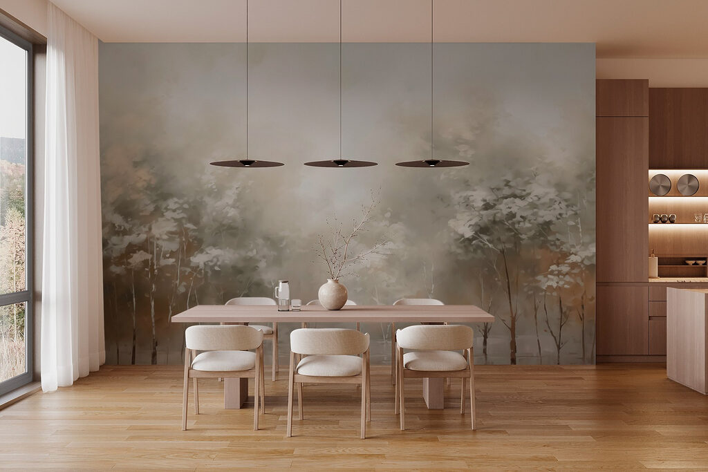 Baumkronen im Dunst — Interieur 2