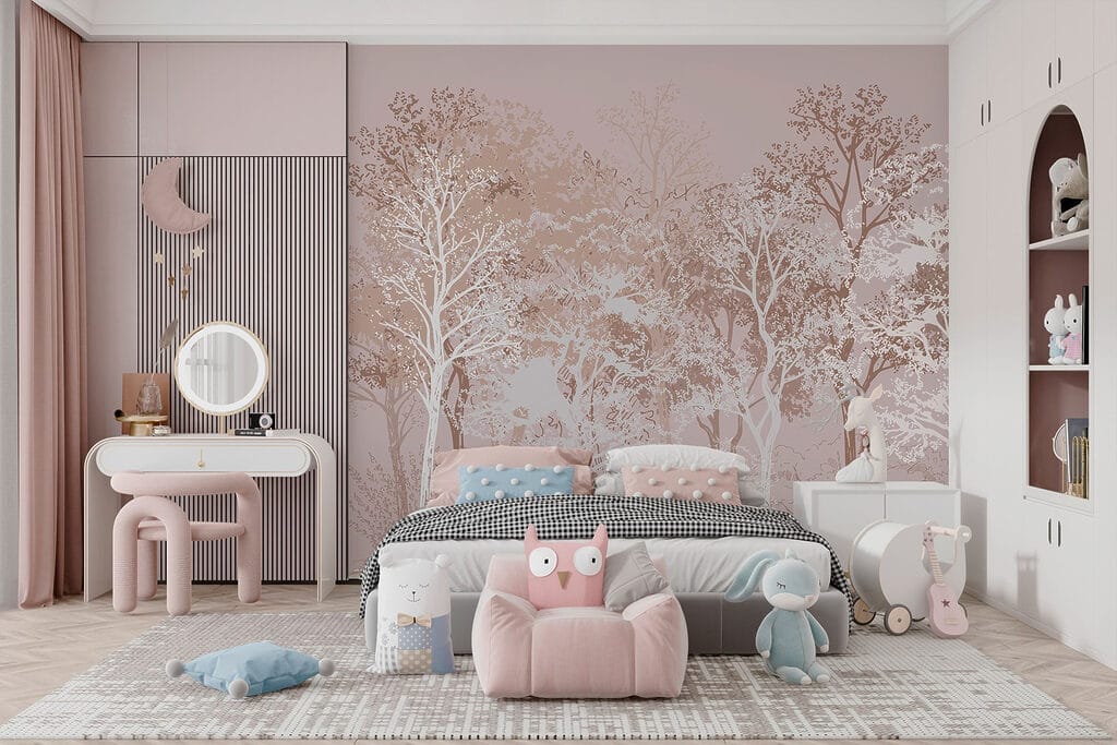 Bäume in kontrastreichen Linien — Interieur 5