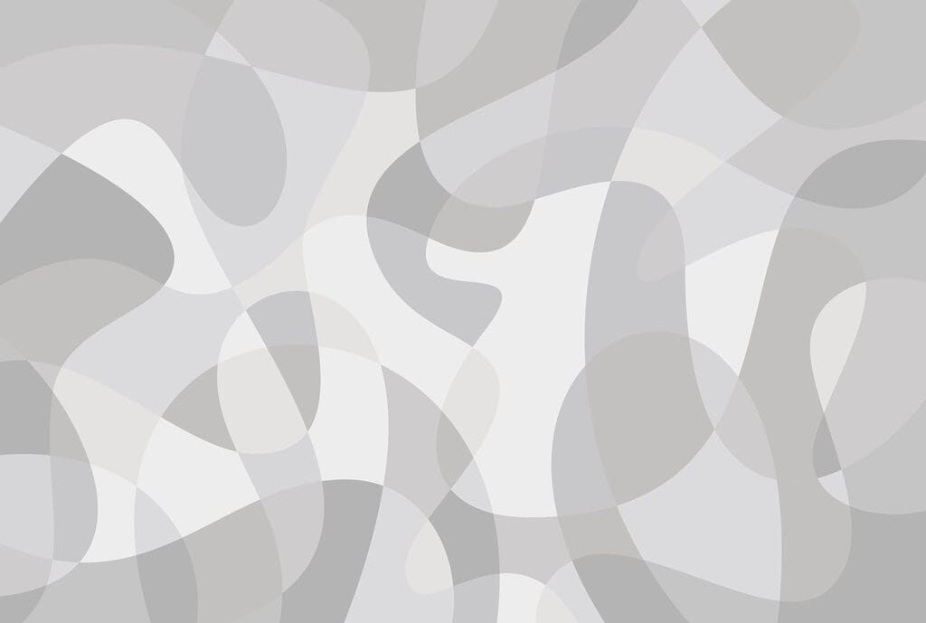 Durchscheinende Formen — ganzes Design