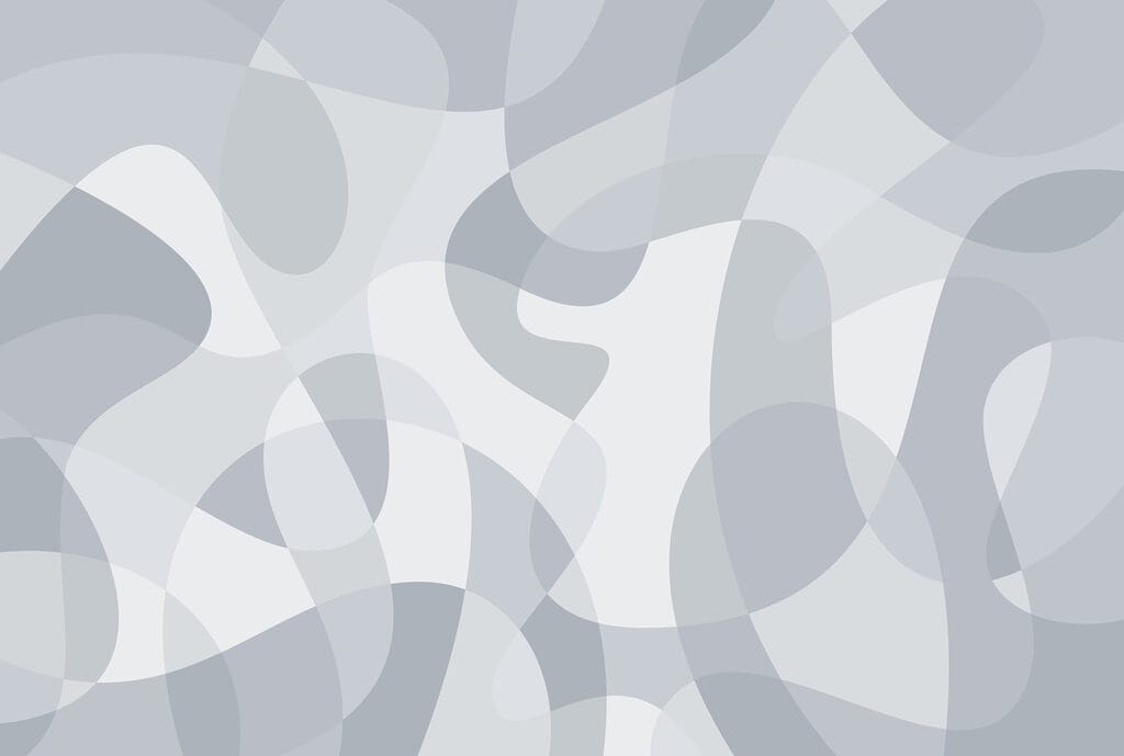 Durchscheinende Formen — ganzes Design