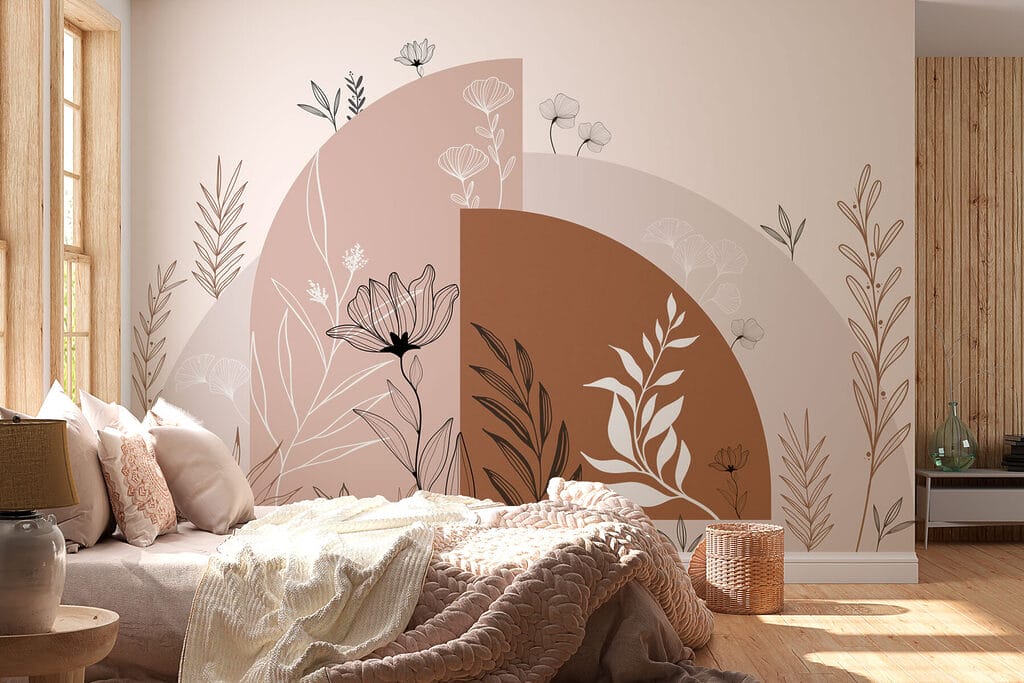 Blütenzweige vor Bögen — Interieur 2